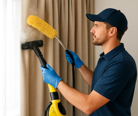 Trusted drapes cleaning technician Matty Curtain Cleaning mooroolbark-vic QLD