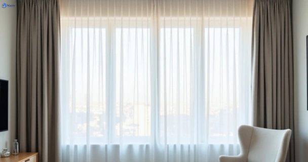 Restored vibrant drapes in mooroolbark-vic QLD after Matty Curtain Cleaning